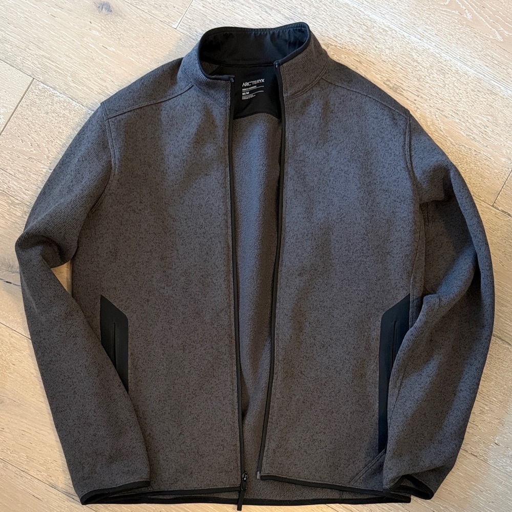 Arc'teryx Men's Covert Cardigan Jacket Black Heather Medium